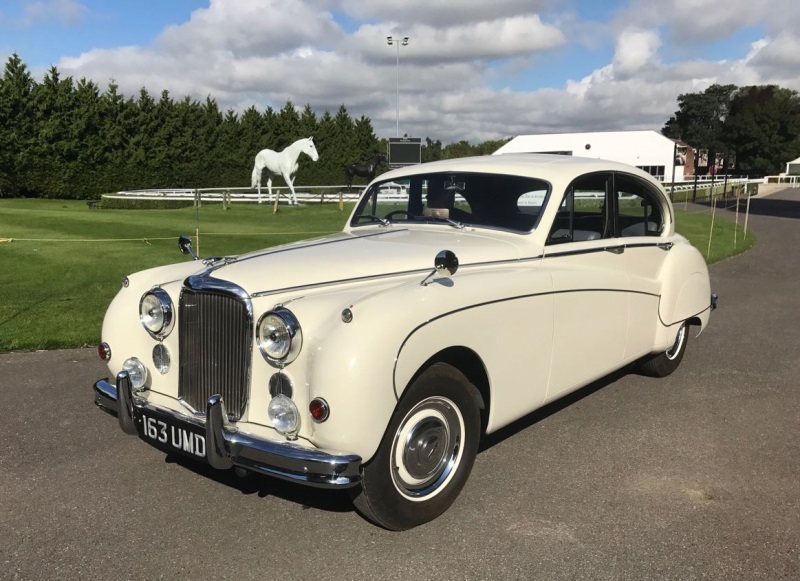 Mk IX Jaguar Roars To The Front Of The Pack At Barons