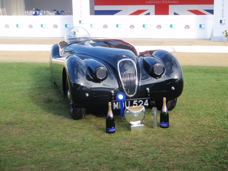 JD CLASSICS-RESTORED XK120 ‘JABBEKE' WINS COVETED BEST OF SHOW AWARD AT SALON PRIVE CONCOURS D'ELEGANCE