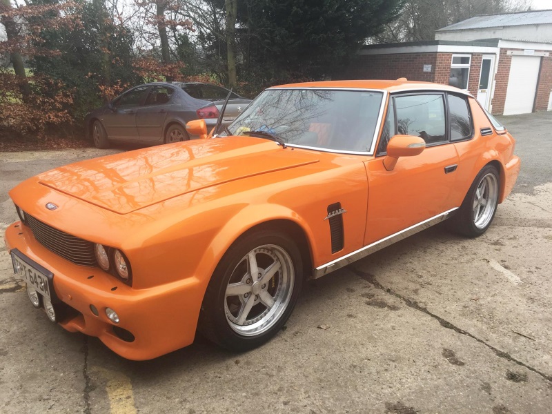 552Bhp Jensen Interceptor Under Starter'S Orders At Barons, Sandown Park