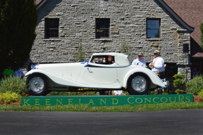 1933 Delage Awarded Best Of Show At The 2017 Keeneland Concours d'Elegance