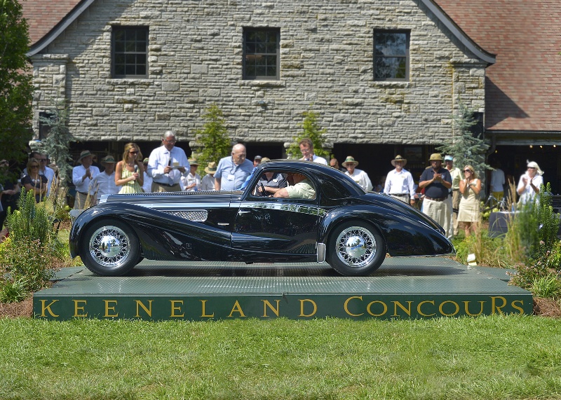 1937 Delage Takes Home Best Of Show At The 10Th Annual Keeneland Concours D'Elegance