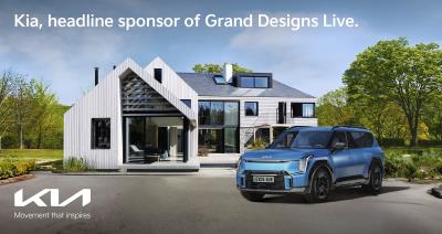 Kia sponsors Grand Designs Live to showcase its award-winning design, sustainability and electric cars