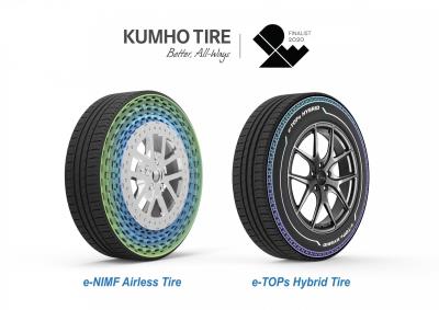 Kumho Presented With Coveted Idea Awards For Its Ground-Breaking New Airless And Hybrid Tyres