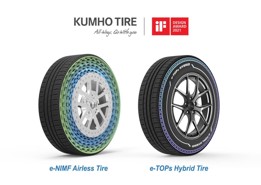 Kumho bags its second international design award in just two weeks