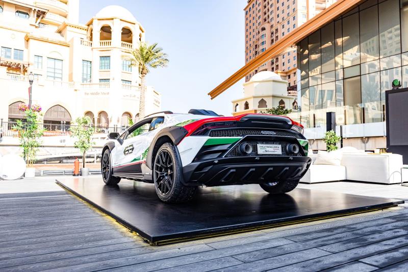 Lamborghini Huracán Sterrato makes its EMEA debut
