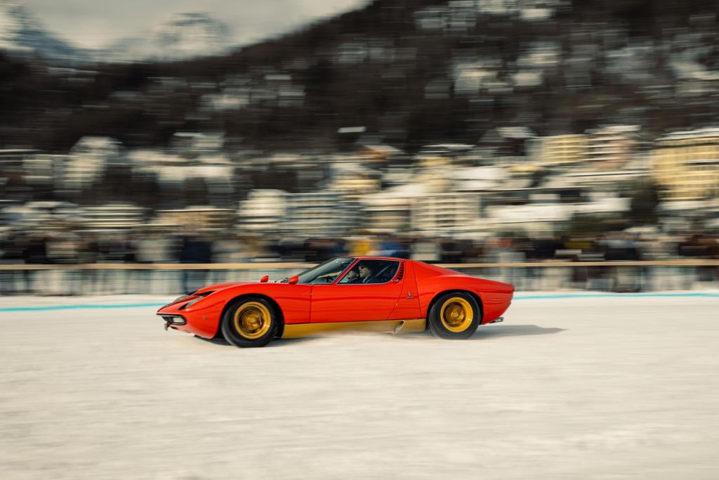 A weekend in the snow to mark Lamborghini Polo Storico's tenth anniversary