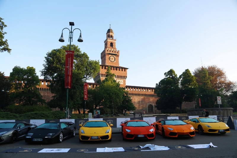 Lamborghini 50Th Anniversary Grand Tour Starts: 350 Supercars From All Over The World Celebrating ‘Made In Italy'