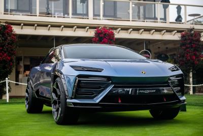 Lamborghini Shines at the 72nd Pebble Beach Concours d'Elegance with All-Electric 4th Model Concept Car, the Lanzador
