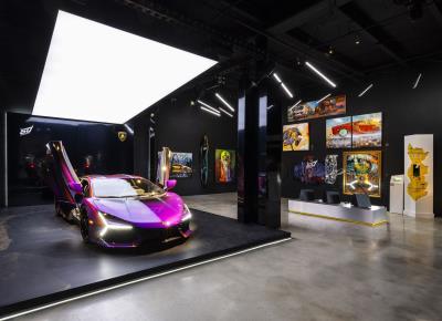 'Lamborghini: 60 Years of Artistry in Motion' showcased during Art Basel Miami Beach 2023