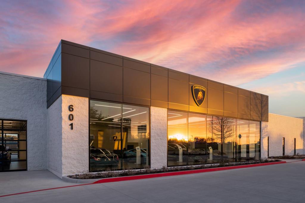 Lamborghini Unveils New Design Aesthetic in Dallas Showroom |  
