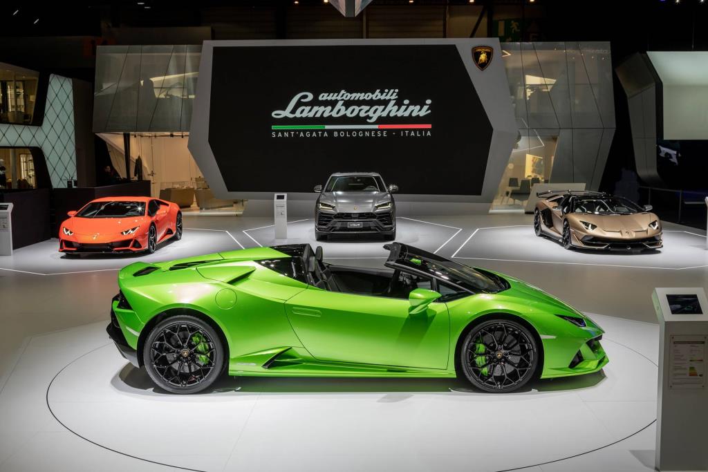 Automobili Lamborghini Brand Partnerships At Geneva Auto Salon 2019