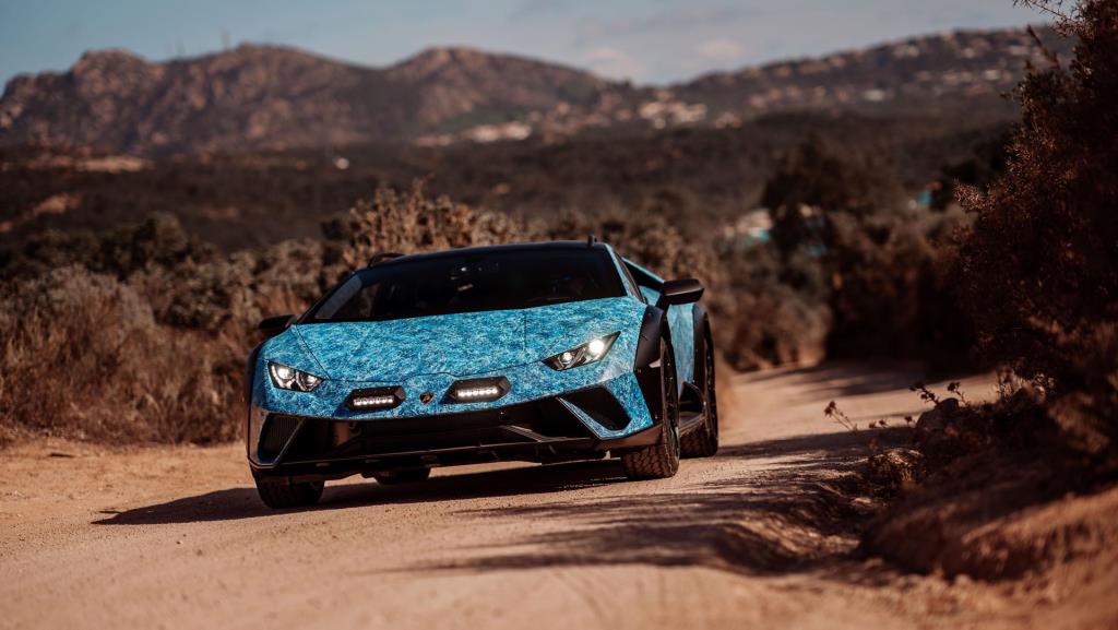 Lamborghini unlocks the mystery of the colour blue with 'Opera Unica' Huracán Sterrato