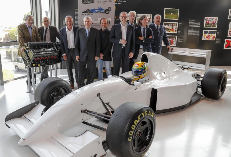 An Exhibition Dedicated To Ayrton Senna Inaugurated At The Lamborghini Museum At Sant'agata Bolognese