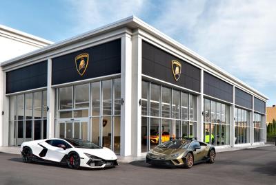 Automobili Lamborghini Unveils Redesigned Showroom in Long Island Showcasing First Plug-In Hybrid Super SUV