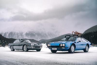 Automobili Lamborghini's history on the ice in St. Moritz