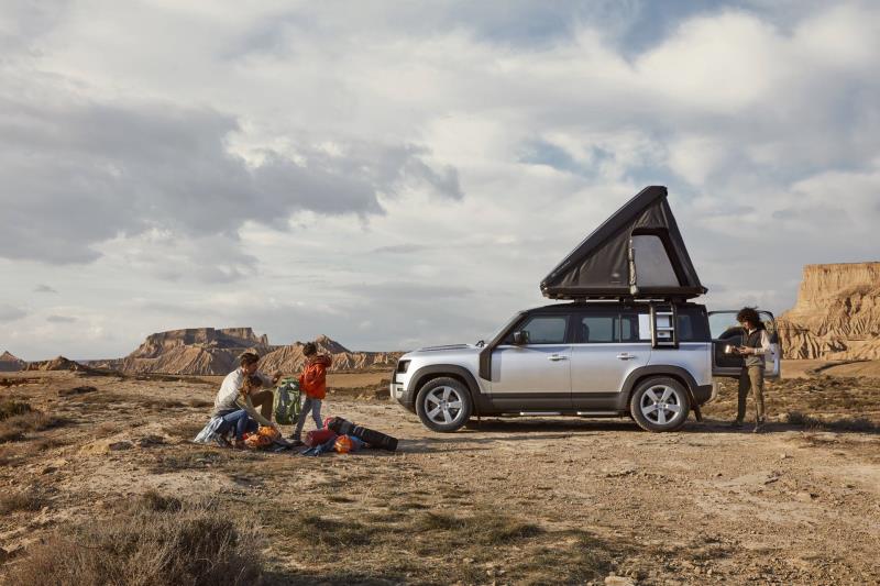 Land Rover And Autohome Create Rugged Roof Tent For New Defender