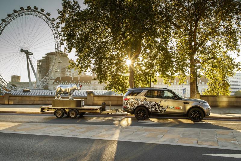 Land Rover On The Trail Of London's Endangered Rhinos