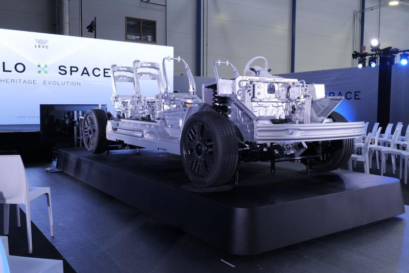 LEVC launches its new global pure electric vehicle technology - Space Oriented Architecture