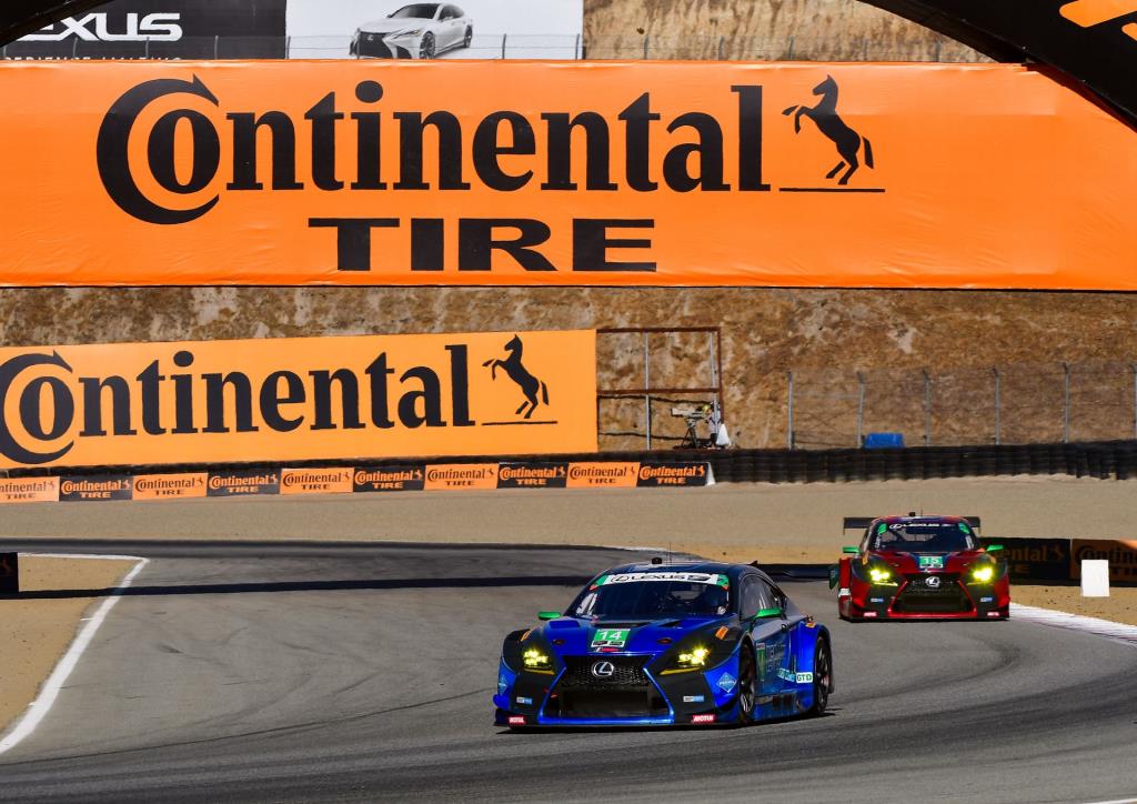 Two RC F GT3 Top-10S At Laguna Seca