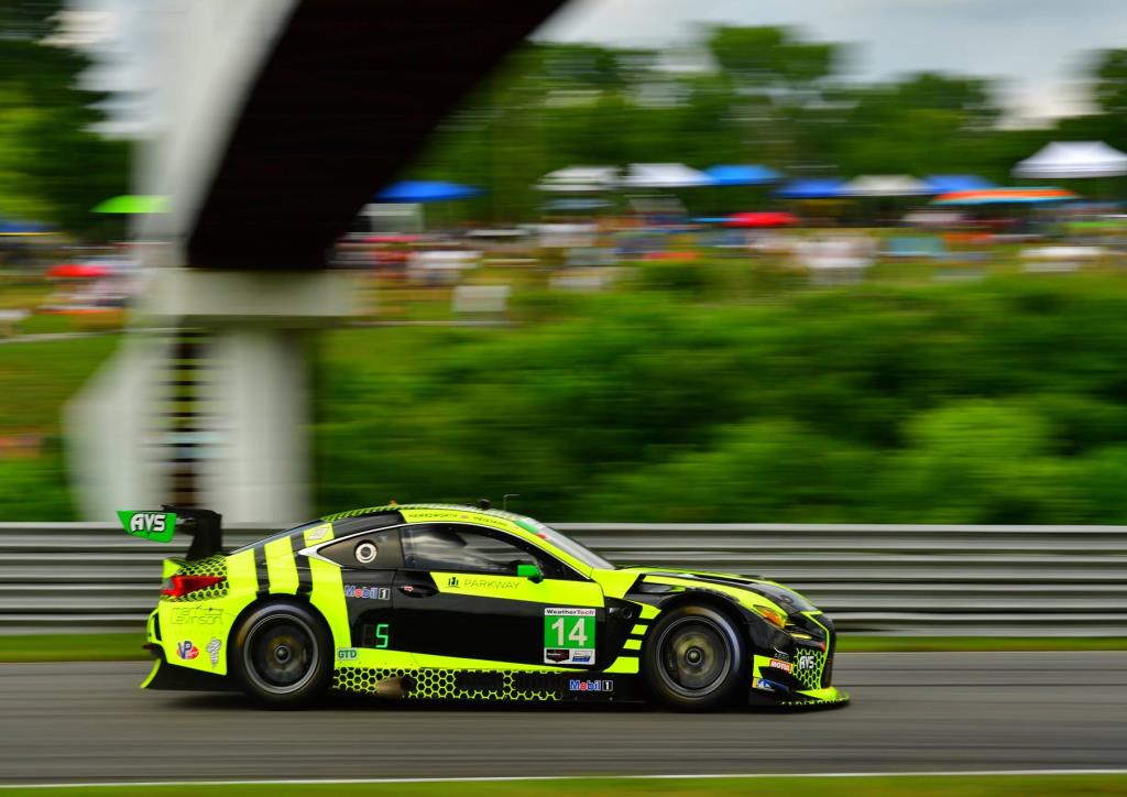 Lexus RC F GT3 Registers Top-10 At Lime Rock
