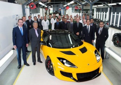 Tun Dr Mahathir Mohamad, Chairman of Group Lotus plc, visits Hethel