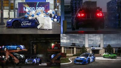 M-Sport Ford Puma Rally1 Leads the Charge to Celebrate Ford Craiova's 1M Milestone in New Film