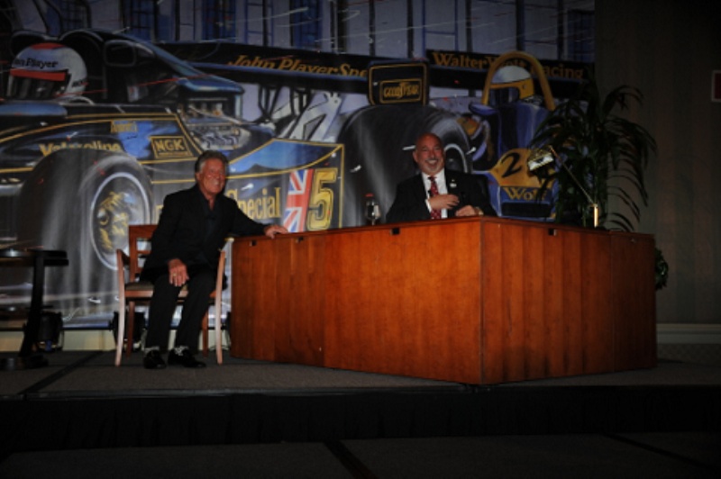 Mario Andretti honored by RRDC in Long Beach