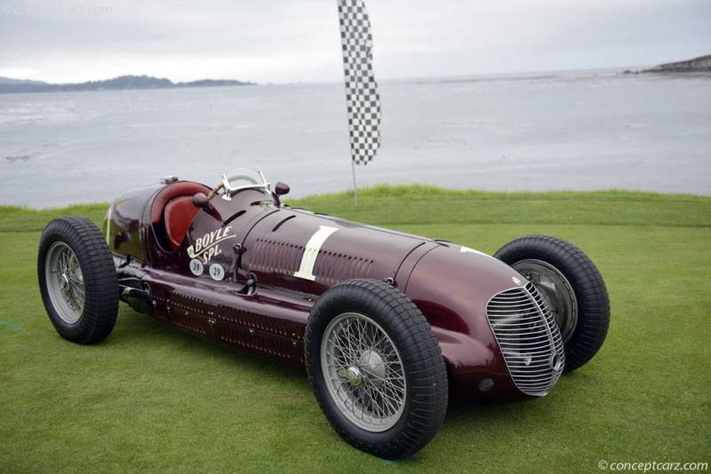 Maserati Commemorates The American Victories Of The 8CTF At The Indianapolis 500