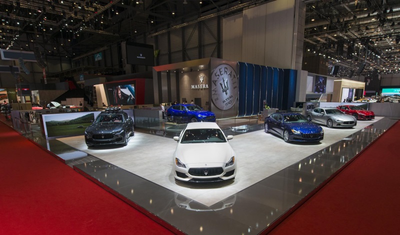Maserati Granturismo 'Special Edition' And Levante Ermenegildo Zegna Show Car Debuts At Geneva International Motor Show