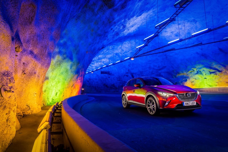 Updated Mazda CX-3 And New GT Sport Take On Norway Epic Drive