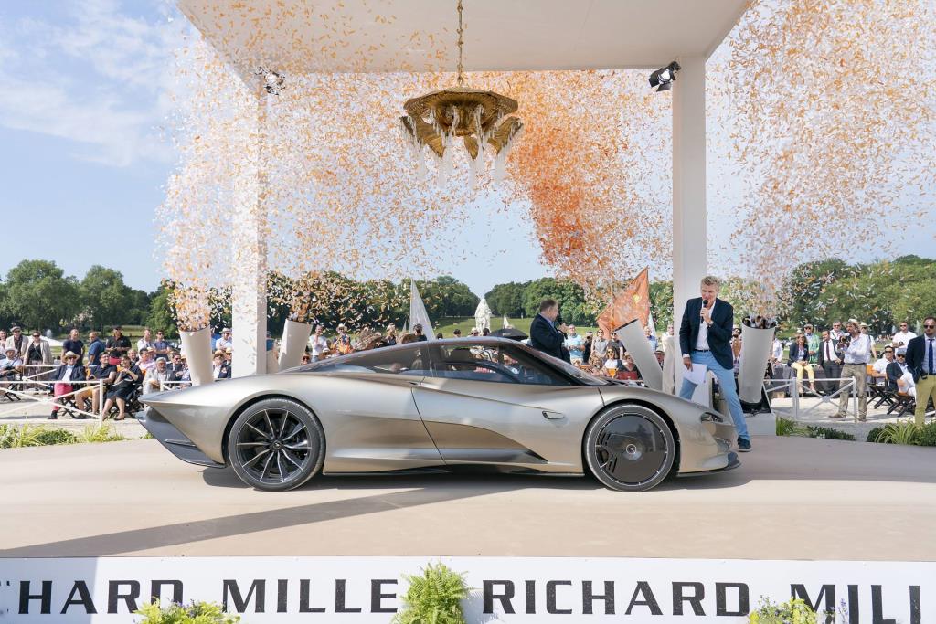 McLaren Speedtail Takes Centre Stage, Winning 'Best Of Show' At The Arts And Elegance 2019 Rendezvous In Chantilly