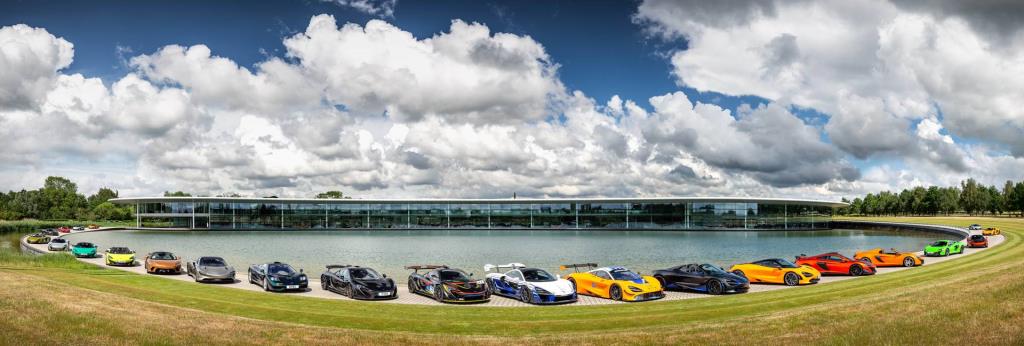 Unique £50M McLaren Sportscar And Supercar Line-Up Brought Together For The First Time