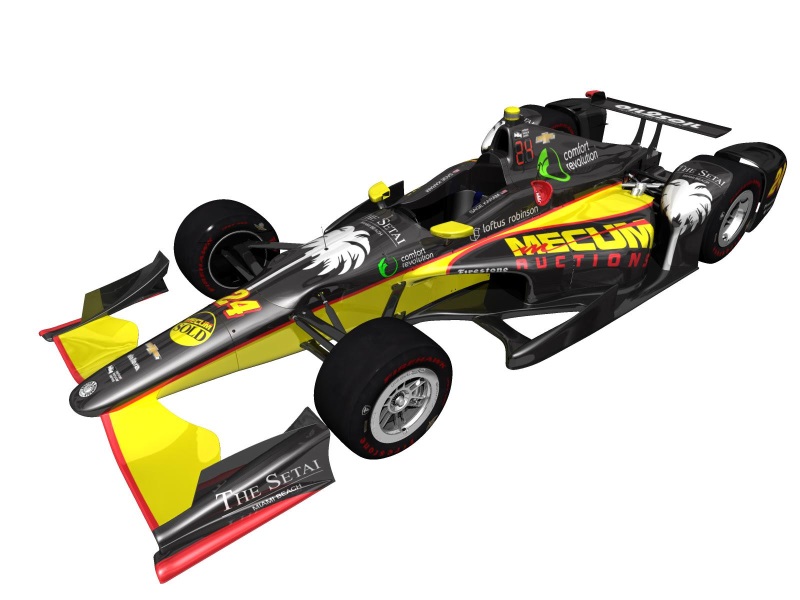 Mecum Auctions To Sponsor No. 24 Dreyer & Reinbold Racing Chevrolet In 101St Indianapolis 500