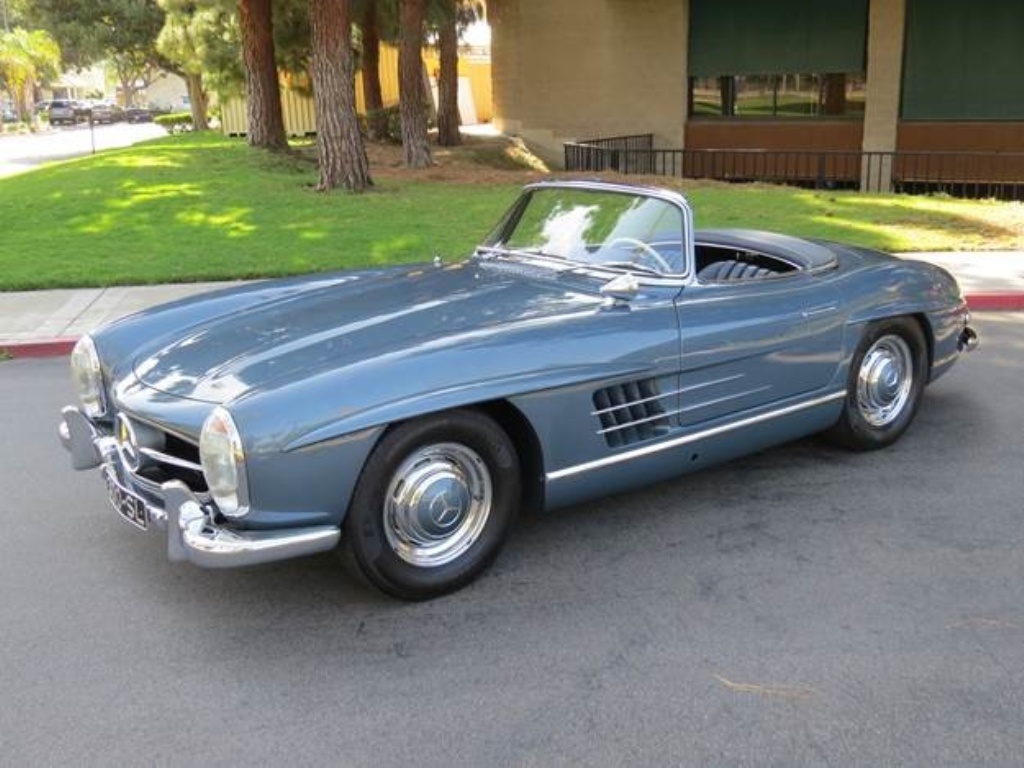 Immaculate 300SL Roadster at Russo and Steele Monterey