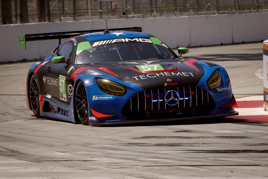 Mercedes-AMG Motorsport Customer Racing Teams CRP Racing and Lone Star Racing Sweep GT America Powered by AWS Race Wins at the Grand Prix of Long Beach