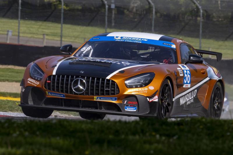 Eric Foss and Kenton Koch Co-Drive No. 56 Murillo Racing Mercedes-AMG GT4 to Commanding IMSA Michelin Pilot Challenge Victory from the Pole at Mid-Ohio Sports Car Course