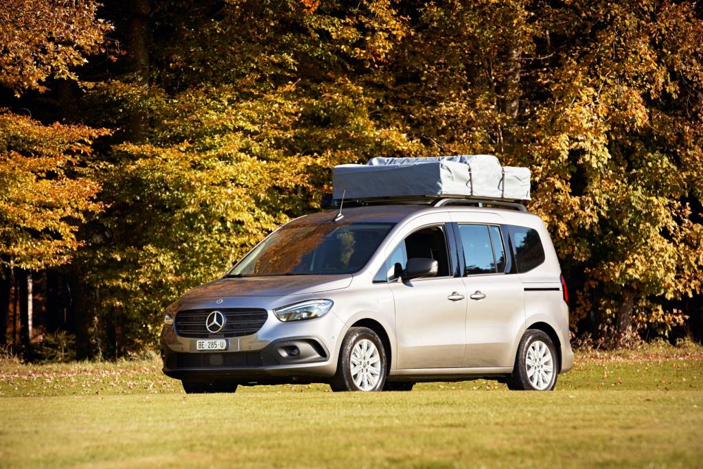 Number of conversion solutions on the rise: the new Mercedes Benz Citan as  a micro camper