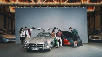The new global Mercedes-Benz brand campaign 'Defining Class since 1886'
