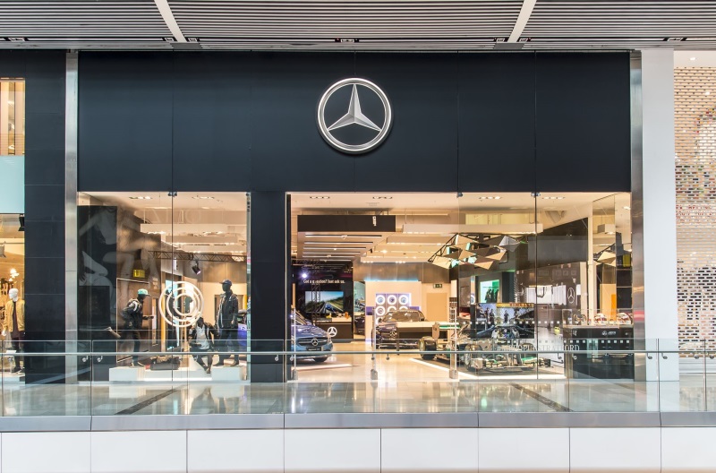 One Million Visitors To Mercedes-Benz Pop-Up Shops