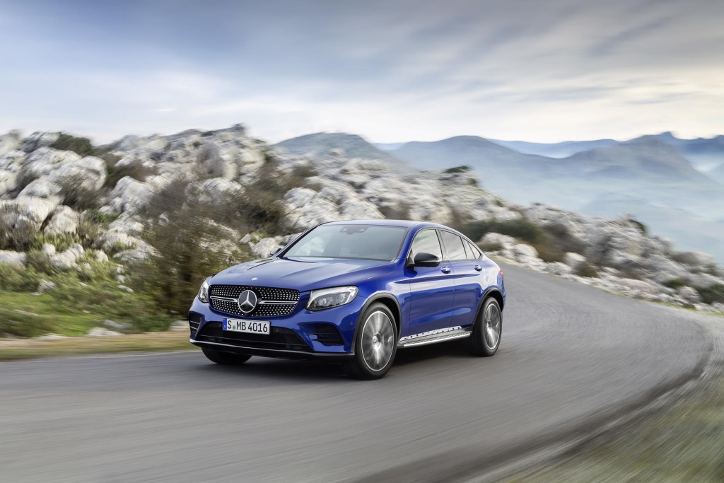 Green light for the Mercedes-Benz GLC Coupé: The sports car among SUVs becomes available to order