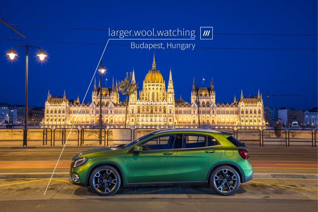 Mercedes-Benz Introduces The World's First In-Car 3 Word Address Voice Navigation System