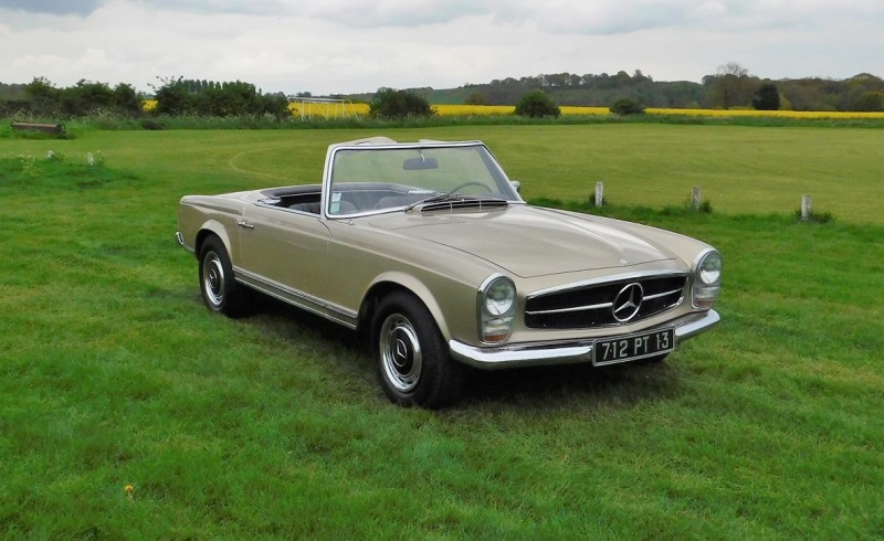 Mercedes-Benz 280SL Pagoda For Sale By Classic Car Auctions Comes With An Aura Of Riviera Glamour