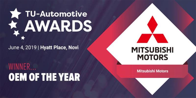 Mitsubishi Motors , OEM Of The Year , Road Assist+, Smartphone App, TU-Automotive Detroit