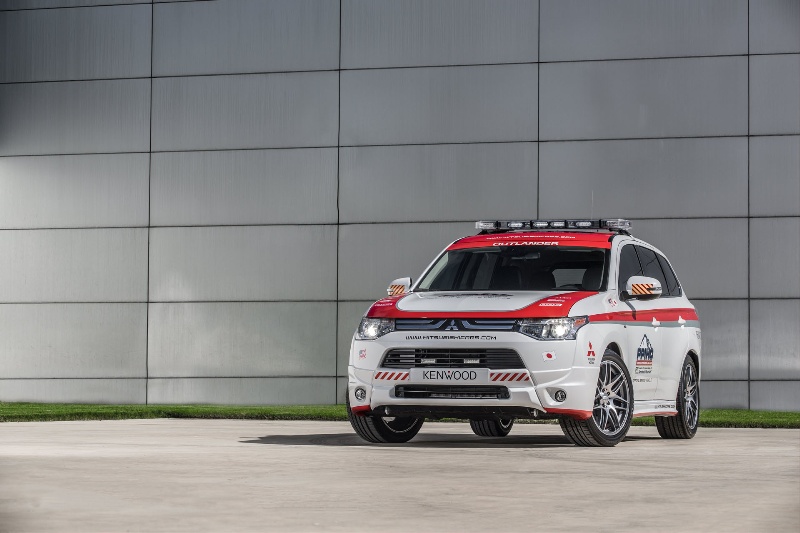 Mitsubishi Motors All-New Outlander Crossover the 'Official Safety Vehicle' of the 2013 Pikes Peak International Hill Climb (PPIHC)