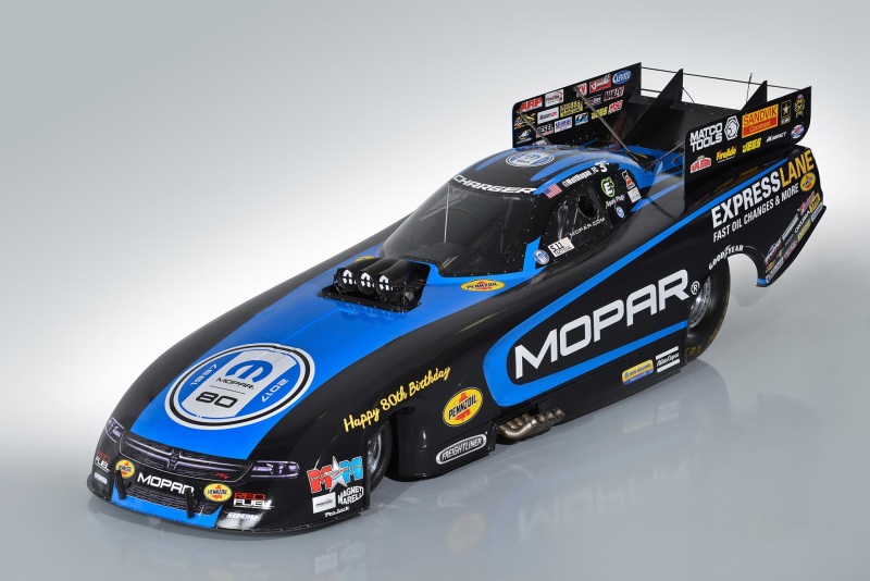 Hagan To Debut Mopar 80Th Anniversary Funny Car Graphics At Mopar Mile-High NHRA Nationals