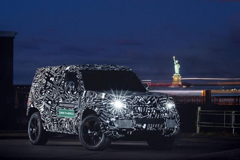 All-New Land Rover Defender Will Be For Sale In U.S. And Canada Starting In 2020; Debut Coming In 2019