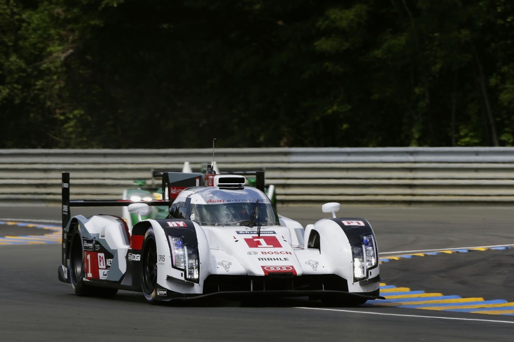 NIGHT SHIFT FOR AUDI AT LE MANS