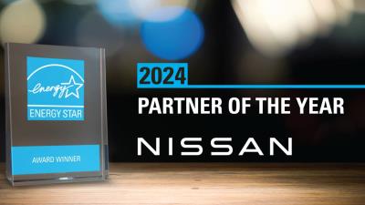 Nissan receives 15th ENERGY STAR® Partner of the Year award