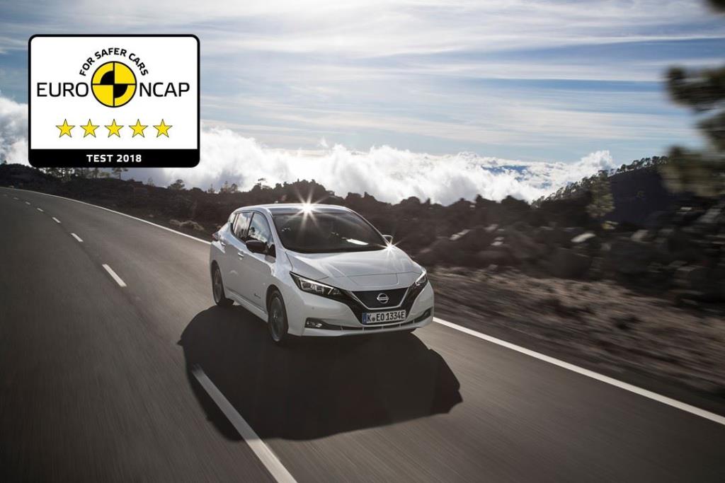 New Nissan Leaf Achieves 5-Star Safety Rating In Euro NCAP Crash Tests