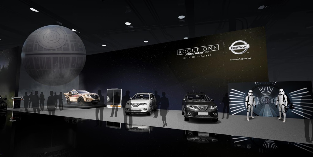 Nissan Brings Rogue One Star Wars Limited Edition Vehicles And Special Appearances By Stormtroopers To Chicago Auto Show